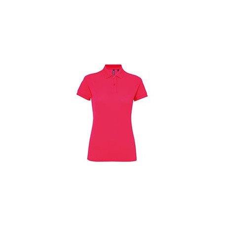 AQ025 - Polo femme classique mélange de polycoton