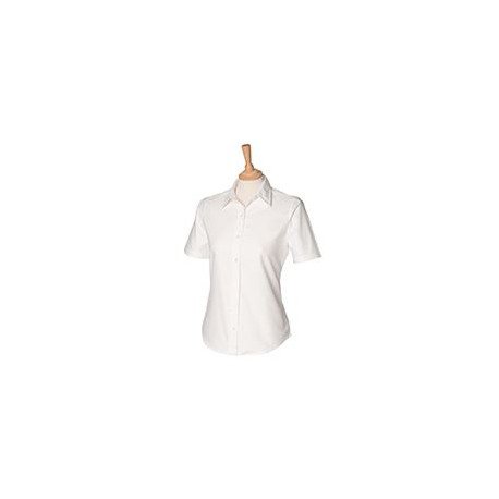 HB516 - Chemise Oxford classique à manches courtes Femme