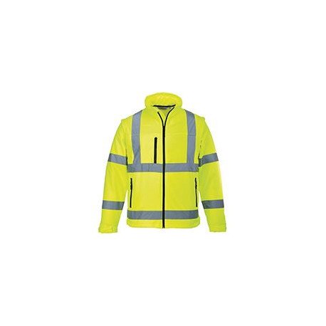 (S428) - Veste softshell de haute visibilité (3L)