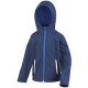 R224J - Veste softshell à capuche Core junior TX performance