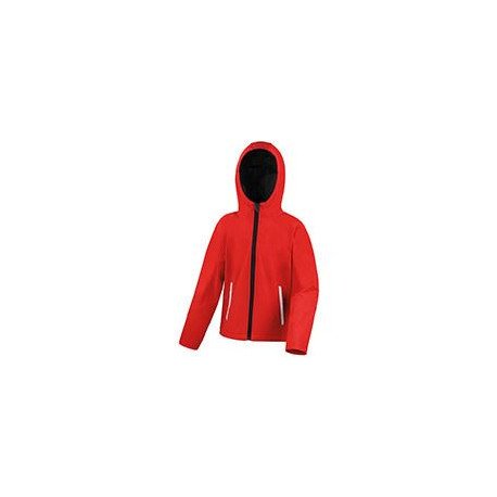 R224J - Veste softshell à capuche Core junior TX performance