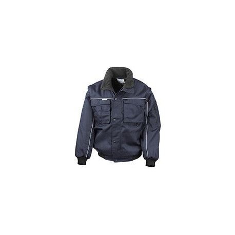 RE71A - Blouson de pilote résistant à manches zippées Work-guard™