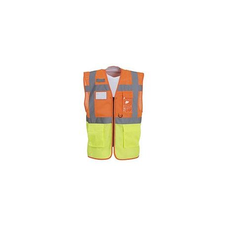 HVW820 - Gilet haute visibilité en mailles ajourées Executive (HVW820)