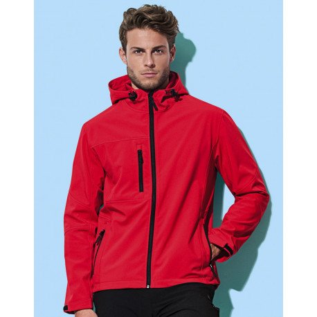 ST5240 - Active Softest Shell Hooded Jacket