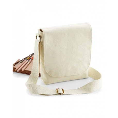 W460 - FairTrade Cotton Canvas Mini Messenger