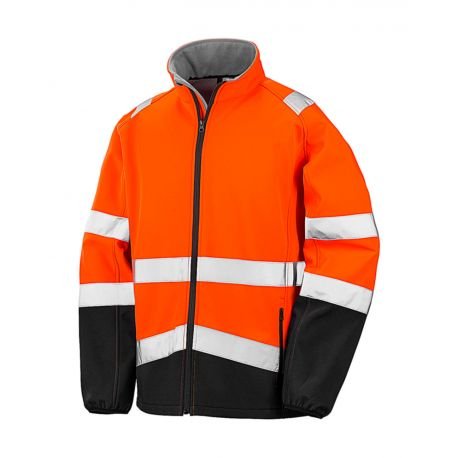 R450X - Printable safety softshell jacket