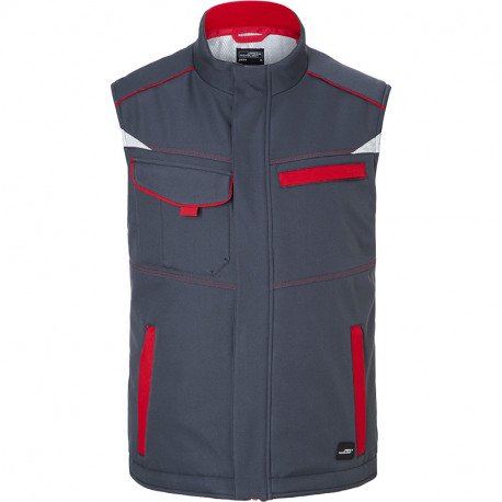 JN854 - Bodywarmer softshell col montant avec intérieur polaire