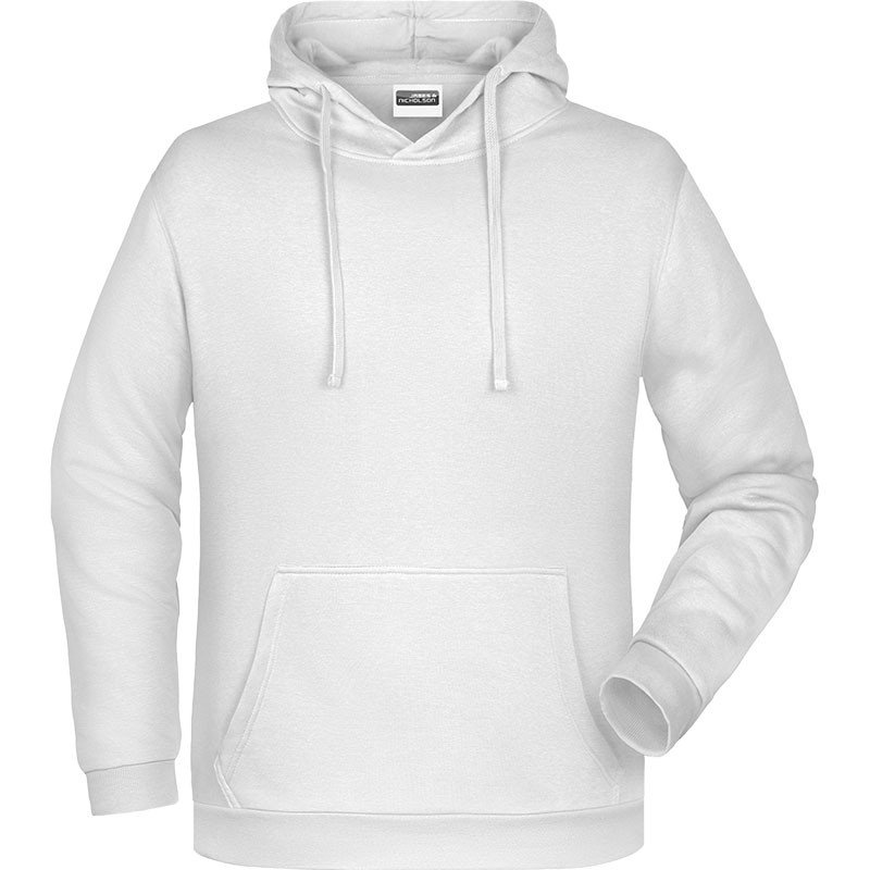 Gildan - Sweatshirt à capuche - Homme Blanc