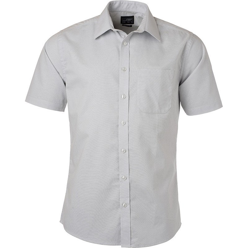 Chemise Oxford homme manches courtes