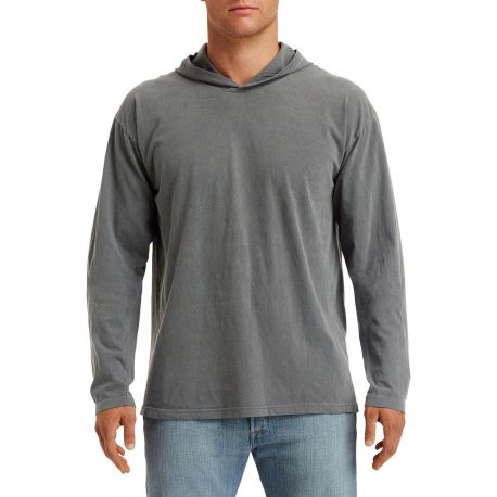 4900 - Adult Heavyweight LS Hooded Tee