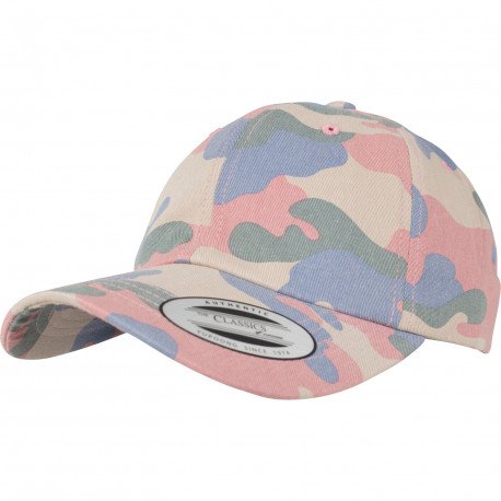 YP030 - Casquette profil bas en coton Camouflage (6245FC)