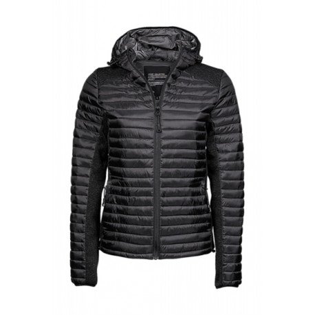 9611 - Ladies Hooded Aspen Crossover Jacket