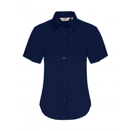 65-000-0 - Chemise Oxford à manches courtes femme