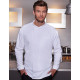 BJM 4 (KY121) - Long-Sleeve Throw-Over Chef Shirt Basic