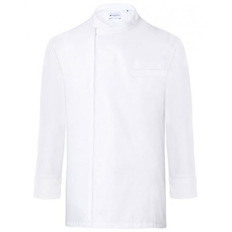 BJM 4 (KY121) - Long-Sleeve Throw-Over Chef Shirt Basic