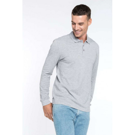 KA256 - MEN'S LONG-SLEEVED PIQUÉ POLO SHIRT