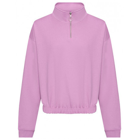 JH037 - Women´s Cropped 1/4 Zip Sweat