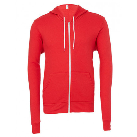 3739 (CV3739) - Unisex Poly-Cotton Fleece Full-Zip Hoodie