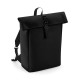 BG335 - Matte PU Rolltop Backpack