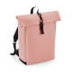 BG335 - Matte PU Rolltop Backpack