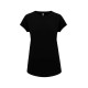 SA16 - WOMEN'S ROLLED SLEEVE RECYCLED T-SHIRT